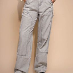 Global Republic Women Straight Fit High-Rise Light Fade Stretchable Jeans-picture-10