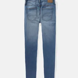 AMERICAN EAGLE OUTFITTERS Men Skinny Fit Mid-Rise Clean Look Light Fade Stretchable Jeans image 3