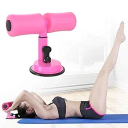 DR Mall Home Fitness Equipment Sit-ups and Push-ups Assistant Device Lose Weight Gym Workout Abdominal curl Exercise with Suction Cup, Silicone and Foam image 2
