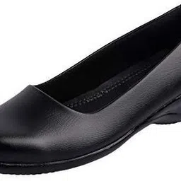 twin Women Formal Slip on Shoe TLH-66501-black Walking Shoe (IND 4 Euro 37) image 1