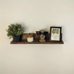 symplify Karl Wooden Wall Shelf Organiser image 4