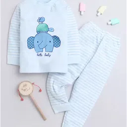 Bold N Elegant Kids Printed Pure Cotton Night suits-picture-35