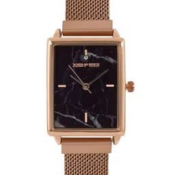 JOKER & WITCH Toffeenut & Caramel Analogue Couple Watch Gift Set JWCW291 image 5