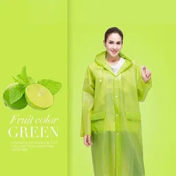 Alexvyan Hooded Waterproof Reusable Rain Jacket-picture-32