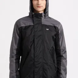 Wildcraft Men Hooded Rain Jacket-image-22