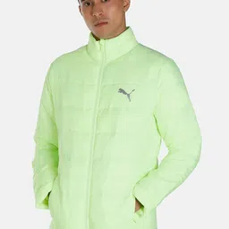 Puma Men Lime Green Outdoor Puffer Jacket-picture-32