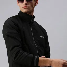 SHOWOFF Men Black Padded Jacket-picture-12
