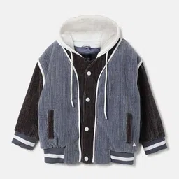 Blue Giraffe Boys Colourblocked Varsity Jacket-picture-29