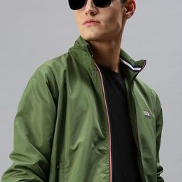 SHOWOFF Men Green Bomber Jacket-picture-40