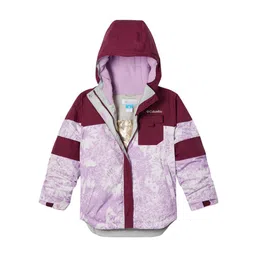 Columbia Girls Printed Waterproof Mighty Mogul II Trekking-Hiking Jacket-picture-36