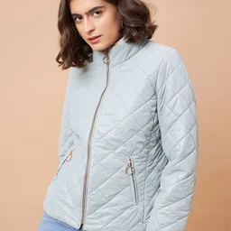 Gipsy Stand Collar Quilted Jacket-picture-17