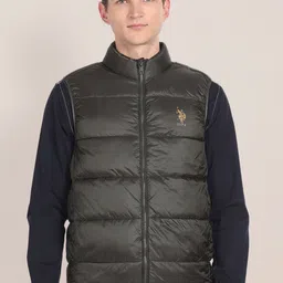U.S. Polo Assn. Mock Collar Quilted Jacket-picture-48