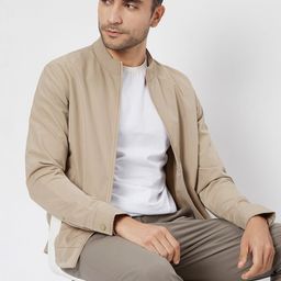 Mufti Slim Fit Long Sleeves Biker Jacket-picture-21