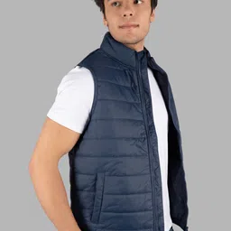 TIM PARIS Mock Collar Windcheater Puffer Jacket image 2