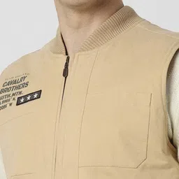 Peter England Casuals Stand Collar Bomber Jacket image 5