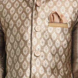 VASTRAMAY Woven Design Nehru Jacket image 4