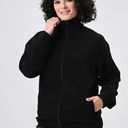 BAESD Women Woollen Lightweight Open Front Jacket image 3