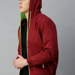 VOXATI Hodded Collar Bomber Jacket image 2