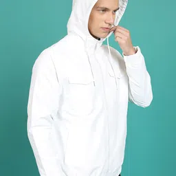 HIGHLANDER Hooded Long Sleeves Bomber Jacket image 3
