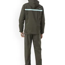 Zeel Attached Hooded Waterproof Rain Jacket image 2