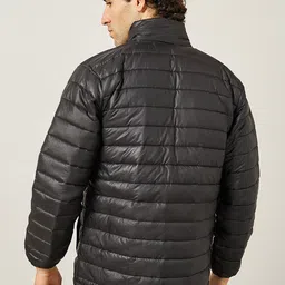 Styli Mock Collar Puffer Jacket image 4