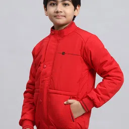 Monte Carlo Boys Stand Collar Lightweight Puffer Jacket image 4