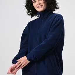 BAESD Women Woollen Lightweight Open Front Jacket image 5