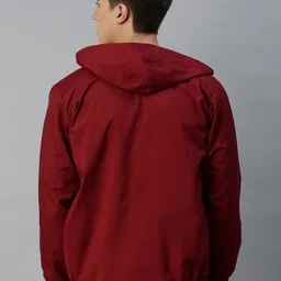 VOXATI Hodded Collar Bomber Jacket image 4