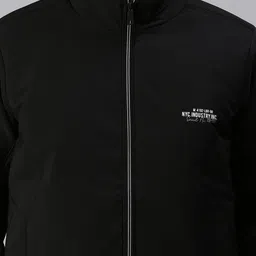 SHOWOFF Men Black Padded Jacket image 5
