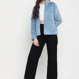 Cantabil Mock Neck Fleece Lightweight Quilted Jacket image 5