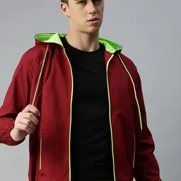 VOXATI Hodded Collar Bomber Jacket image 3