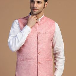 TAHVO Cotton Linen Nehru Jacket-picture-45