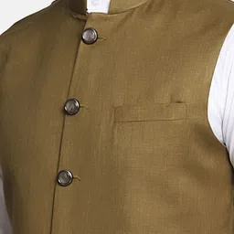 TAHVO Men Satin Nehru Jackets image 2