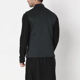 Ethnicity Woven Design Nehru Jacket image 5