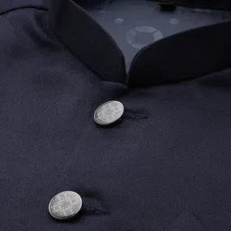 SHOWOFF Woven Sleeveless Nehru Jackets image 4