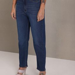 u.s. polo assn. women U S Polo Assn Women Blue High-Rise Light Fade Stretchable Jeans-picture-24