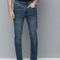 Flying Machine Men Blue Slim Fit Light Fade Stretchable Jeans image 1