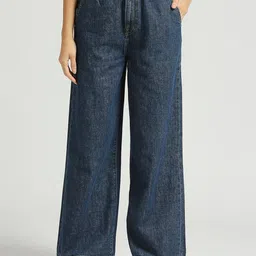 Pepe Jeans Women Straight Fit High-Rise Pure Cotton Jeans-image-89