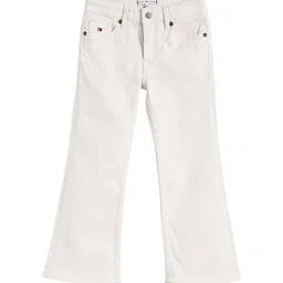 Tommy Hilfiger Girls Straight Fit Mid-Rise Jeans-picture-16