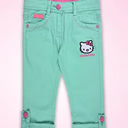 Wish Karo Girls Cotton Mid-Rise Embroidered Jeans-picture-14