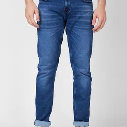 SPYKAR Men Slim Fit Cotton Clean Look Jeans-picture-20
