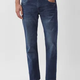 VAN HEUSEN DENIM LABS Men Heavy Fade Mid-Rise Slim Fit Stretchable Jeans-picture-33