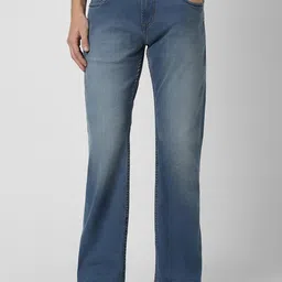 Peter England Men Heavy Fade Stretchable Jeans image 1