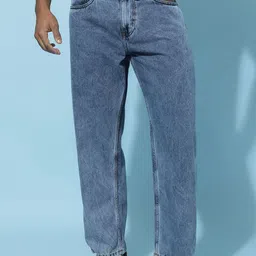 Kook N Keech Men Jean Relaxed Fit Heavy Fade Jeans-image-48