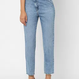 Kraus Jeans Women High Rise Heavy Fade Clean Look C image 1
