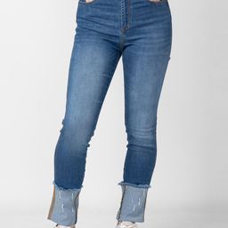 Being Human Women Straight Fit High-Rise Mildly Distressed Heavy Fade Jeans-picture-38