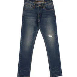 Pepe Jeans Boys Relaxed Fit Mildly Distressed Heavy Fade Cotton Jeans-picture-22