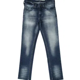 Pepe Jeans Boys Mid-Rise Relaxed Fit Heavy Fade Cotton Jeans-picture-21