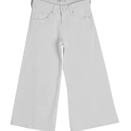 Pepe Jeans Girls Flared High-Rise Stretchable Cotton Jeans-image-13