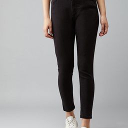kotty basics Kotty Women Slim Fit High-Rise Stretchable Jeans-picture-31